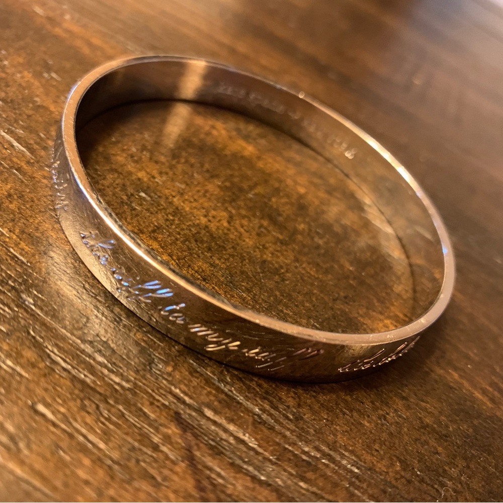 Kate Spade Silver Bracelet